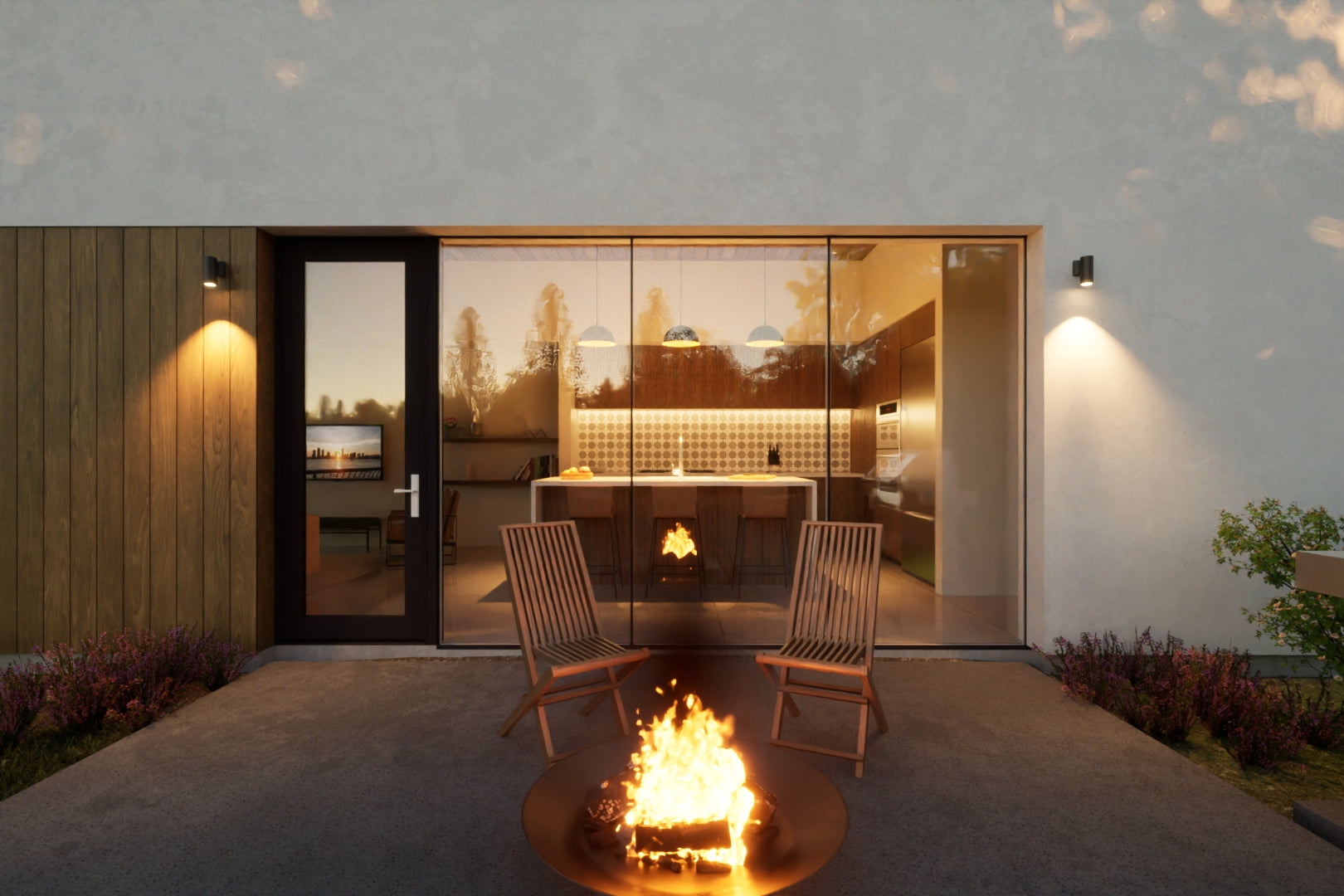 1292 guest casita evening patio