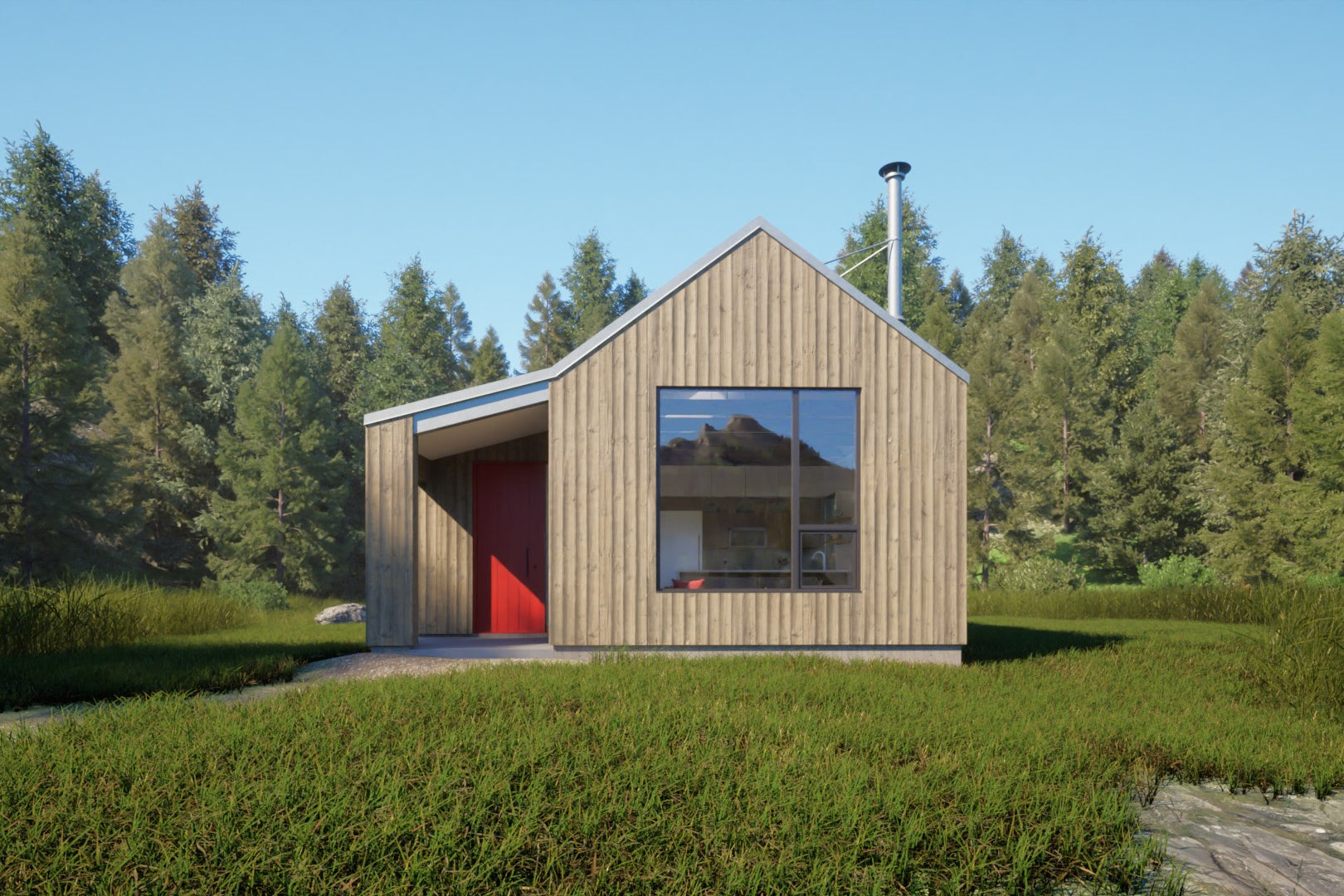 Alabode2310-805 front exterior perspective